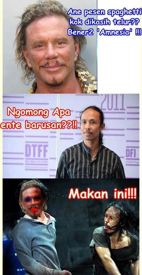 Ketika Mickey rourke dan Maddog bertemu