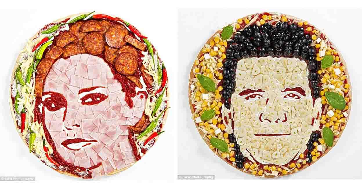 Pizza 'rasa' pemimpin dunia dan selebritis top (Galeri Foto)
