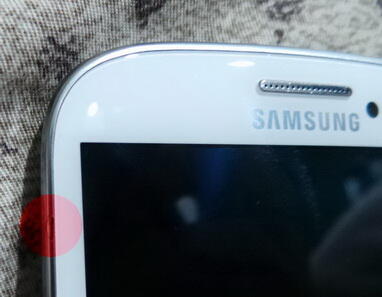 Jual Samsung Galaxy S3 (blue & white) second