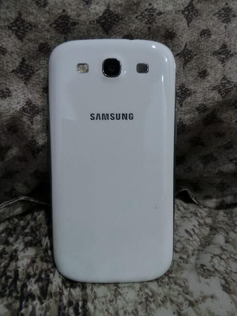 Jual Samsung Galaxy S3 (blue & white) second
