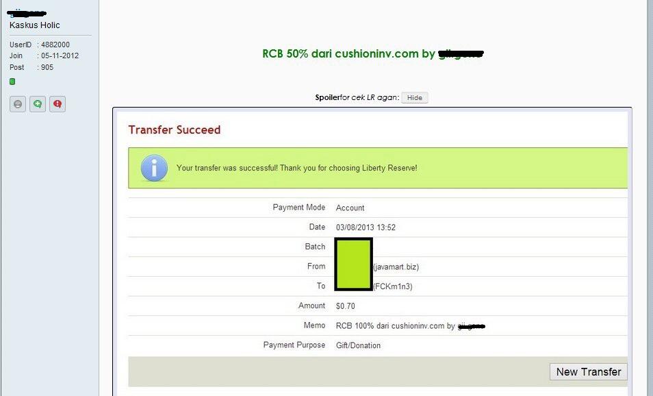 Tanya Cushioninv Scam ato bukan?