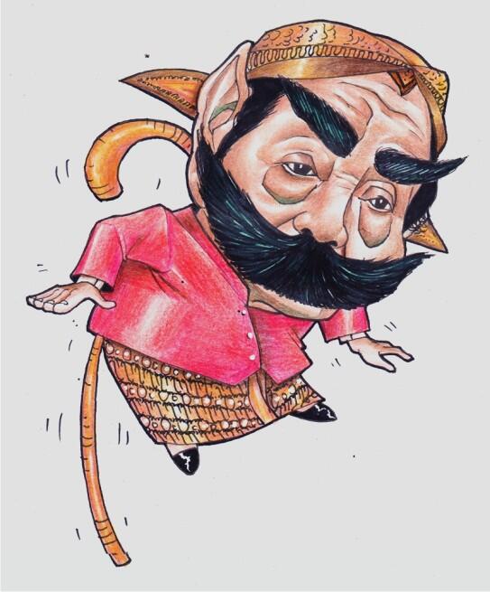 &#91;Karnaval karya&#93; karikartun drawing show