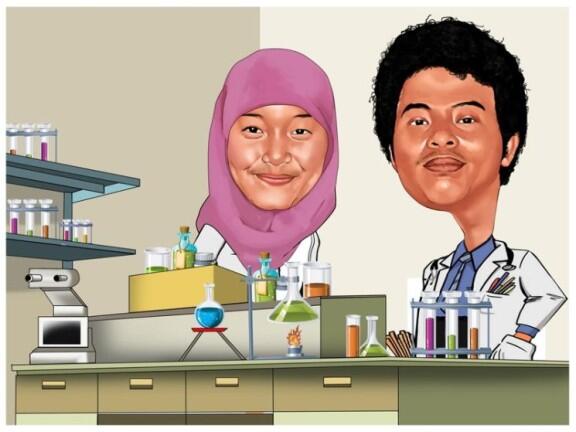 &#91;Karnaval karya&#93; karikartun drawing show
