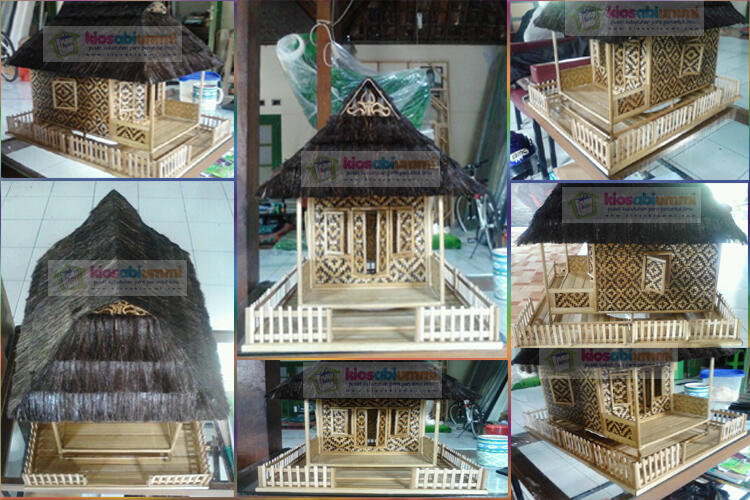 Terjual Miniatur Rumah Adat Tanah Air  KASKUS