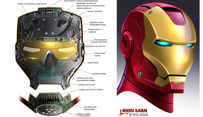 KONSEP DESAIN IRON MAN