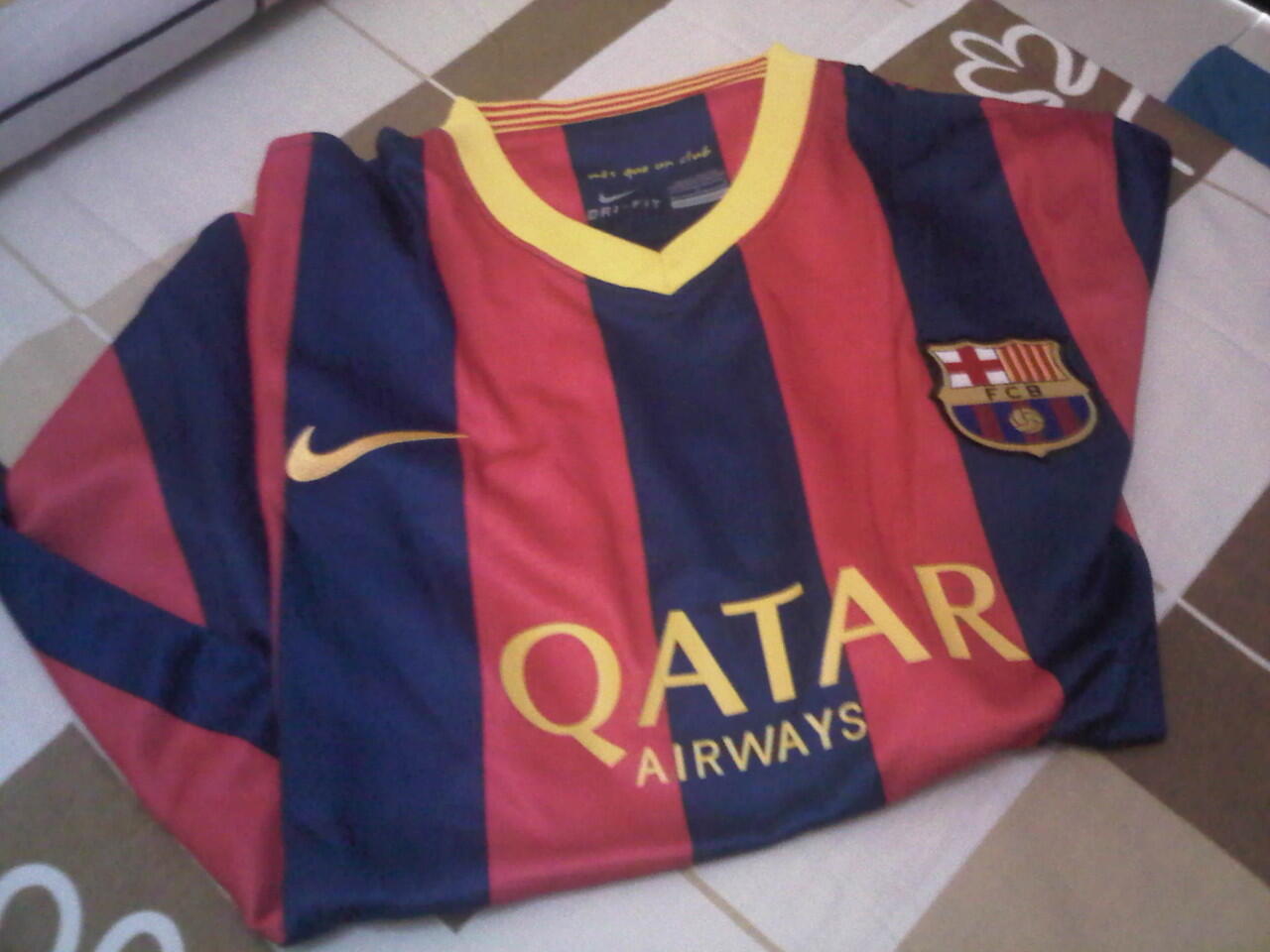 WTS kaos bola BARCA leak