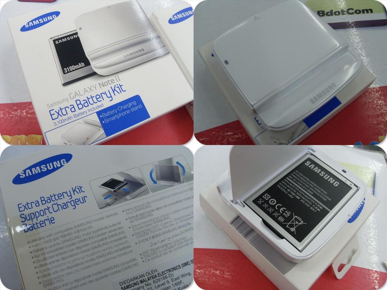 Extra Battery Kit Samsung Galaxy Note 2 Original