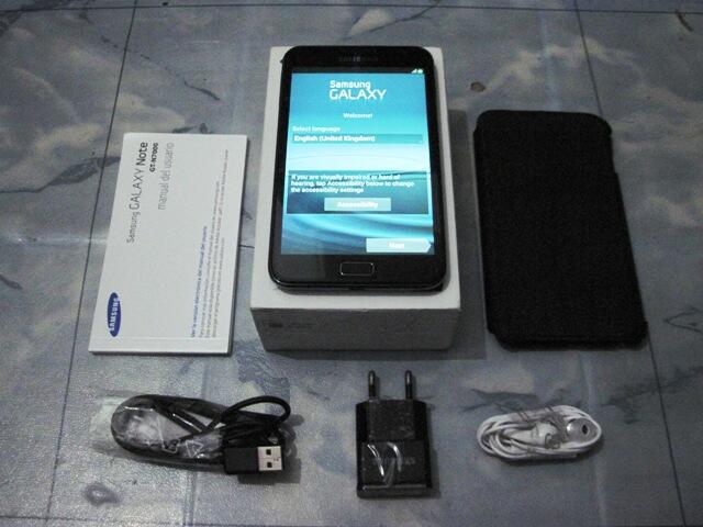 Samsung Galaxy Note 1 N7000, Fullset + Like New Gan.. Harga? Murah aja gan...