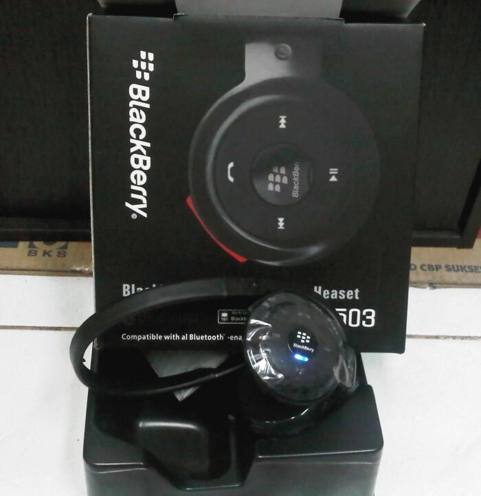 HEADSET BLUETOOTH BLACKBERRY UNTUK 2 HP SEKALIGUS