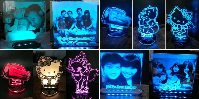 ★★★Lampu Hias, Lampu Tidur, Foto Hias, Souvenir, Hadiah Ulang Tahun, Bingkisan★★★