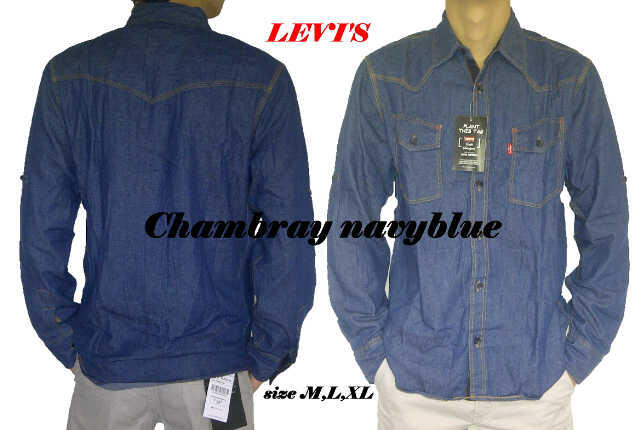 Cari Kemeja Chambray LEVIS, ESPRIT, FRED PERRY (Fredperry 