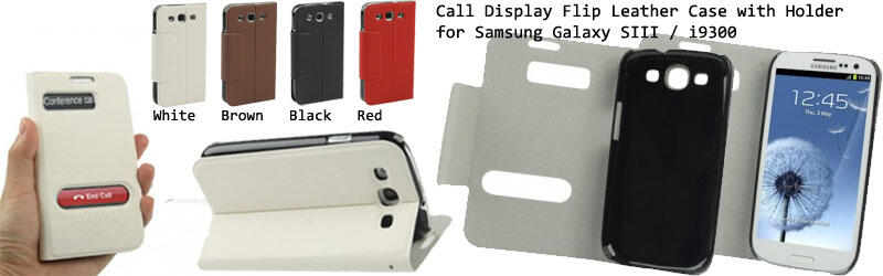 PARADE LEATHER CASE - Samsung Galaxy SIII, iPhone 5, iPhone 4/4S, iPhone 3G
