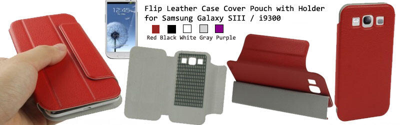 PARADE LEATHER CASE - Samsung Galaxy SIII, iPhone 5, iPhone 4/4S, iPhone 3G