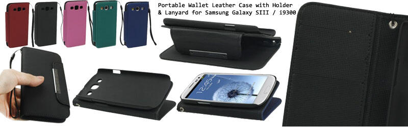 PARADE LEATHER CASE - Samsung Galaxy SIII, iPhone 5, iPhone 4/4S, iPhone 3G