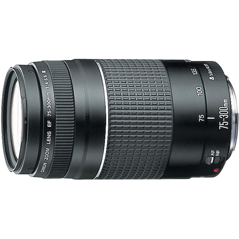 Lensa Canon EF 75-300mm f/4-5.6 III Telephoto Zoom Lens for Canon SLR Cameras