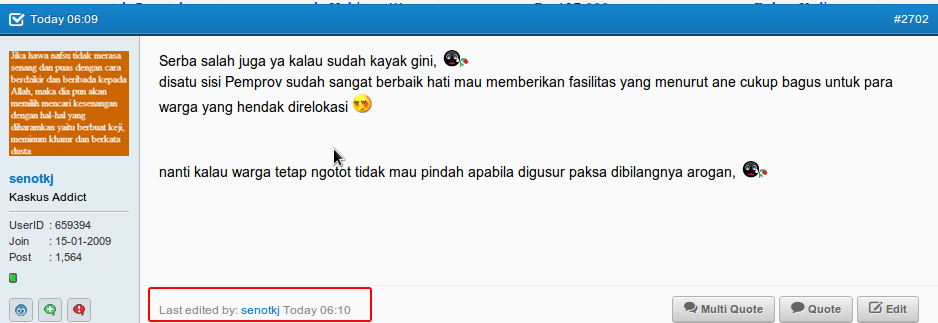 Filosofi Postingan Kaskus