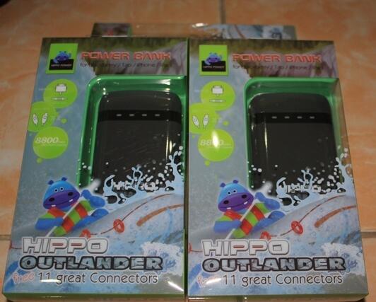 POWERBANK HIPPO OUTLANDER 8800mAh TERMURAH