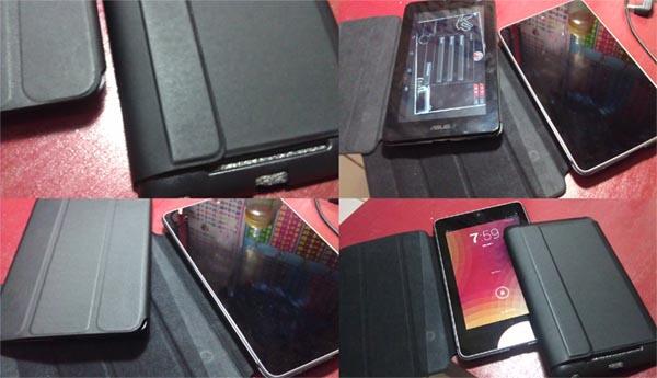 Jual Slim PU Smart Cover for Google Nexus 7 - Hitam (SALAH BELI)
