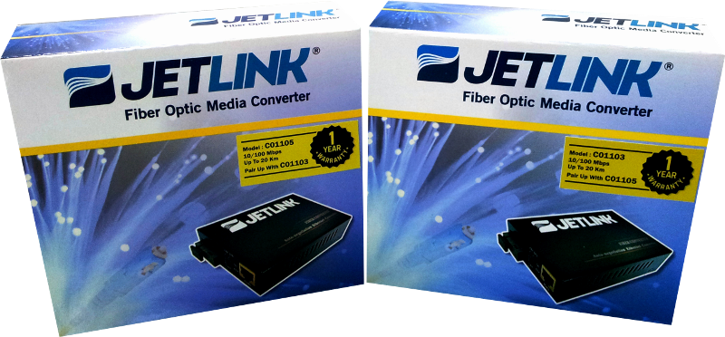 Fiber Optik Media Converter - Fast Ethernet dan Gigabit