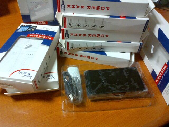 Power Bank Travel With Us 18000 Mah
