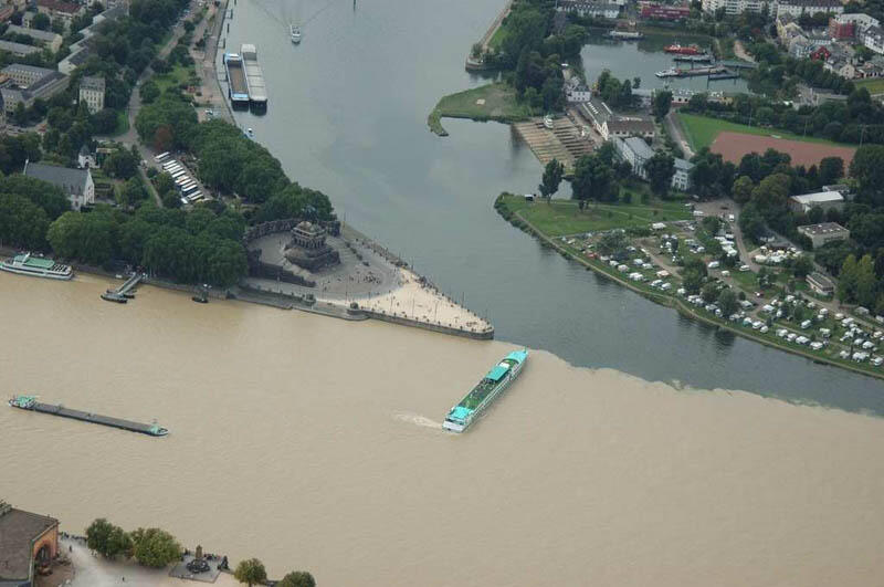 10 Pertemuan Sungai yang Indah di Dunia