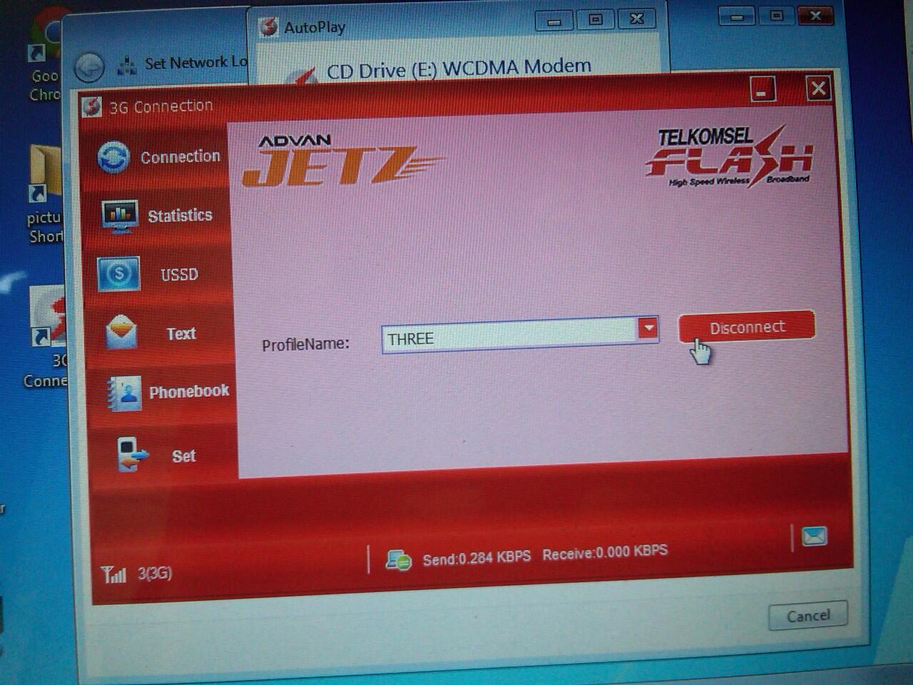 modem advan jetz logo TELKOMSEL UNLOCK bekas solo murah