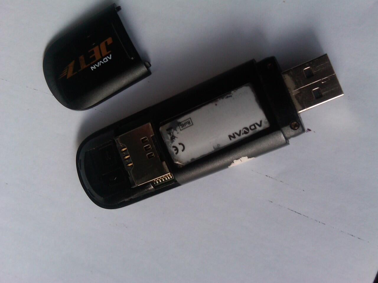 modem advan jetz logo TELKOMSEL UNLOCK bekas solo murah