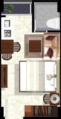 New apartemen the green pramuka