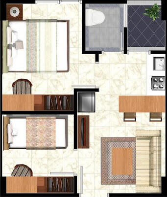 New apartemen the green pramuka