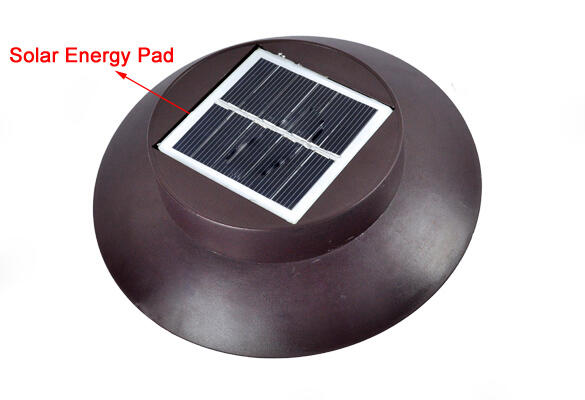 Lampu Dinding Tenaga Surya : 12 LED Solar Powered Outdoor Lamp Garden Pathway Wall