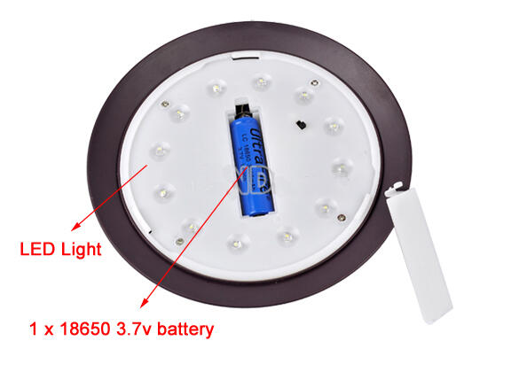 Lampu Dinding Tenaga Surya : 12 LED Solar Powered Outdoor Lamp Garden Pathway Wall