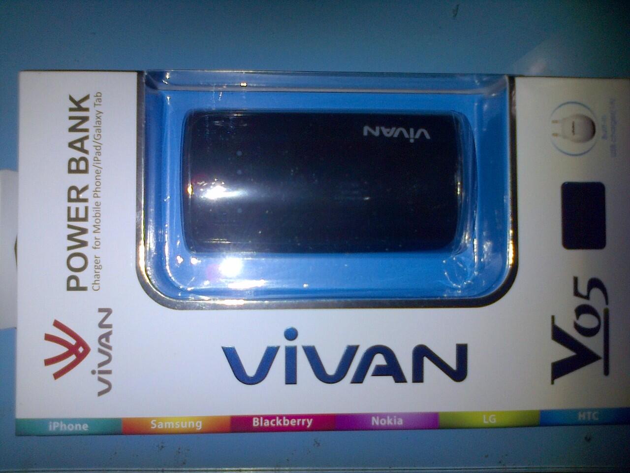 Jual Vivan Powerbank Berbagai Tipe (BNIB)