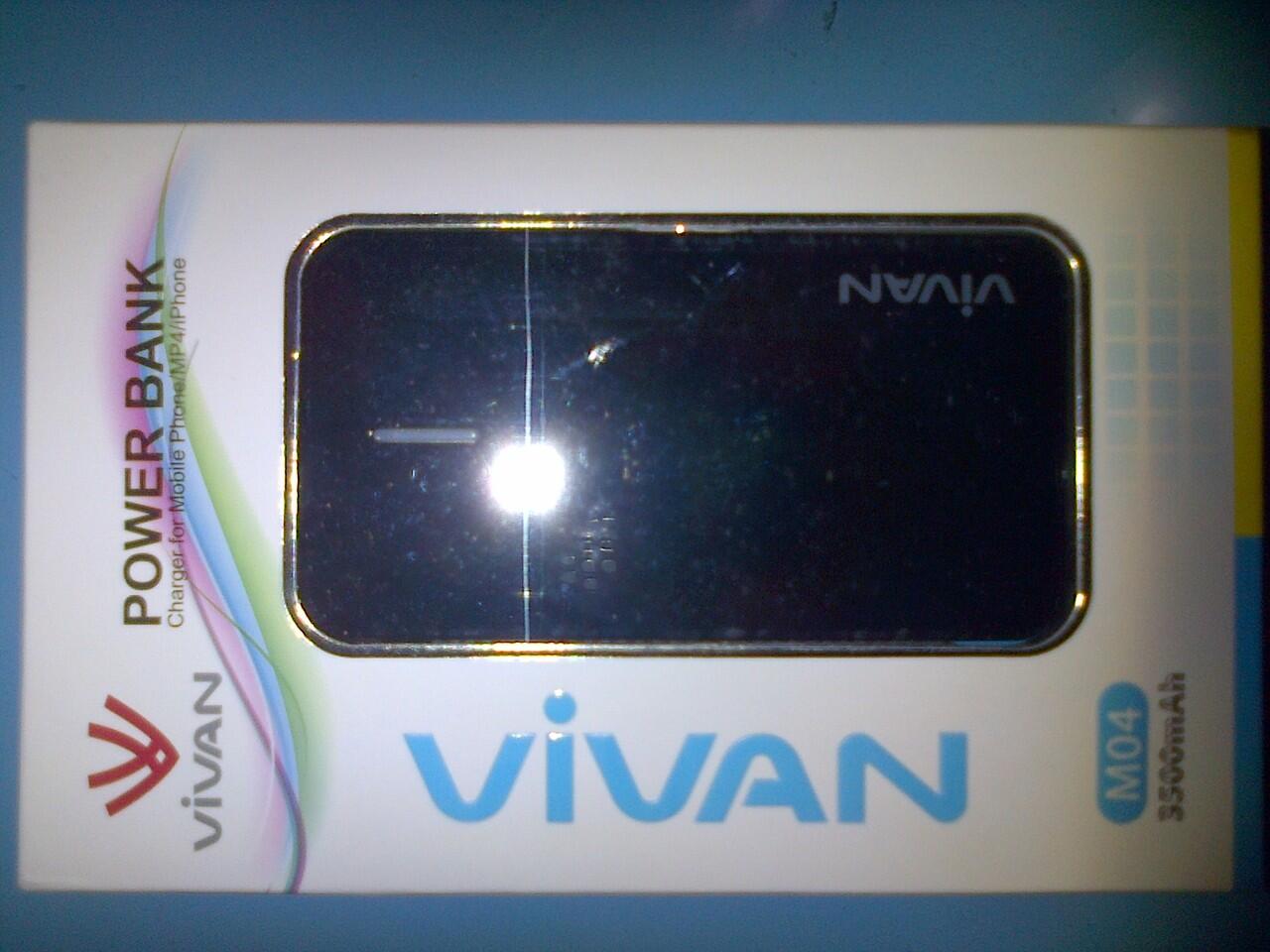 Jual Vivan Powerbank Berbagai Tipe (BNIB)