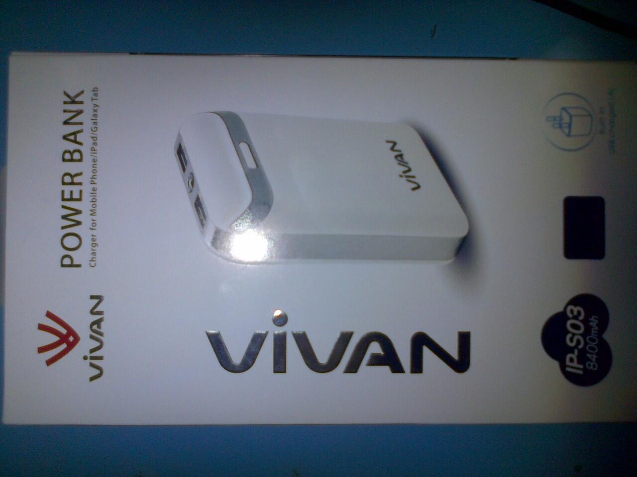 Jual Vivan Powerbank Berbagai Tipe (BNIB)