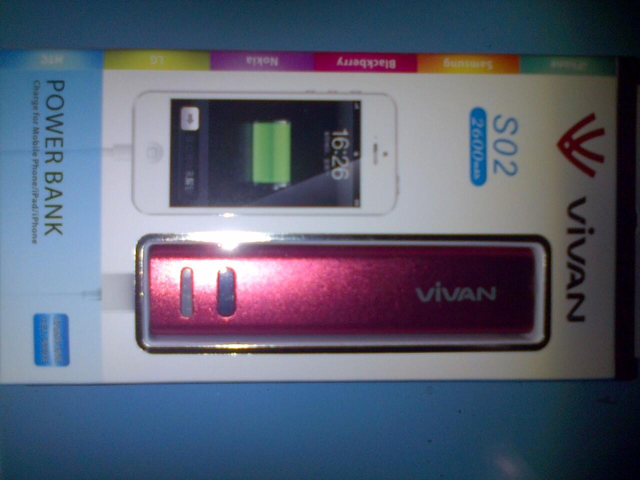 Jual Vivan Powerbank Berbagai Tipe (BNIB)
