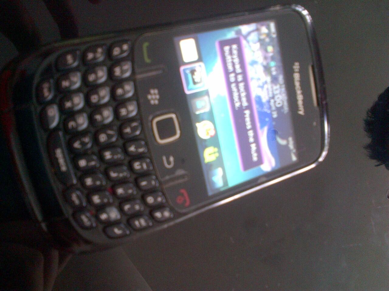 WTS blackberry BB gemini 8520 mulus, lengkap dan bergaransi