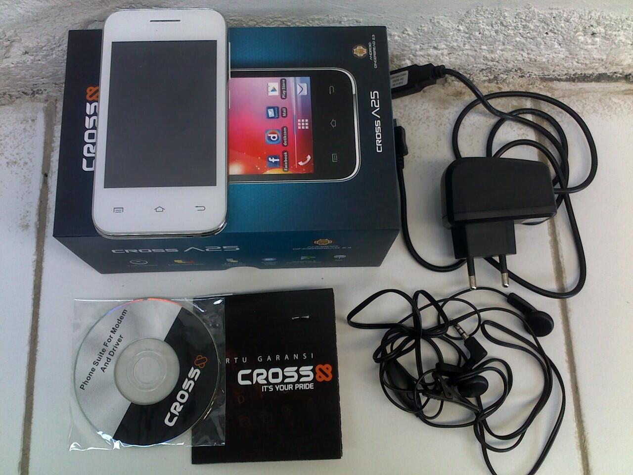 jual CROSS andromeda A25, mulus, lengkap, garansi panjang, solo