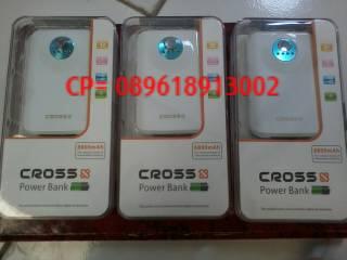 jual power bank cross 8800mah, 12.000mah, 5800mah,,solo