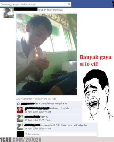 Yang masih sekolah...mau smoking...mending Liat dulu dehhh..