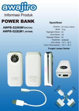 Power Bank Awajiro