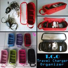 Travel Charger Organizer