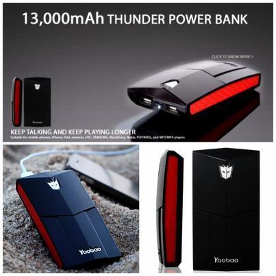 BUKTIKAN MURAHNYA !! DISTRIBUTOR LGSG PABRIK YOOBAO TRANSFORMER 13000MAH DLL