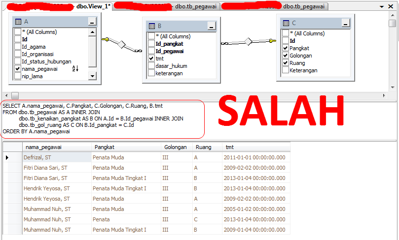 Query pada SQL Server