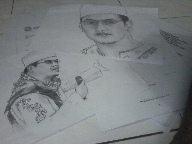 &#91;Karnaval Karya&#93; Sketsa sederhana Ustadz Jefri Al Buchori Karya Ane gan!