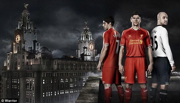 Liga Inggris: Liverpool Rilis Kostum Musim 2013-2014