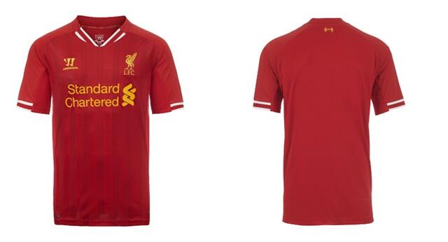  Liga Inggris: Liverpool Rilis Kostum Musim 2013-2014