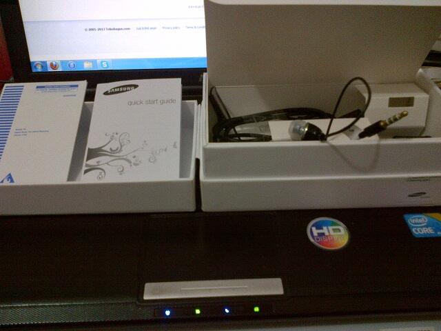 Samsung Galaxy Note II / 2 N7100 baru 2 minggu
