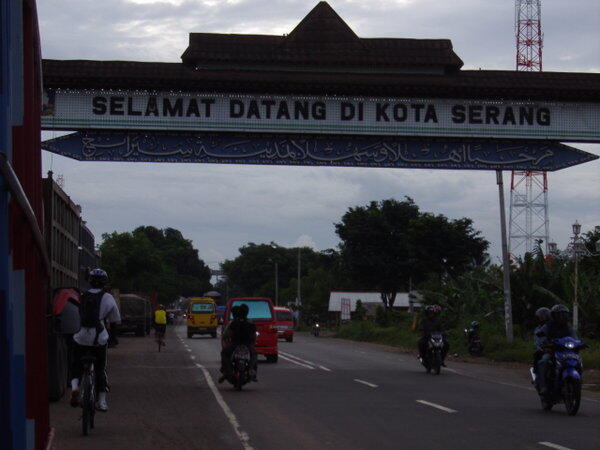 mengenal kota serang banten
