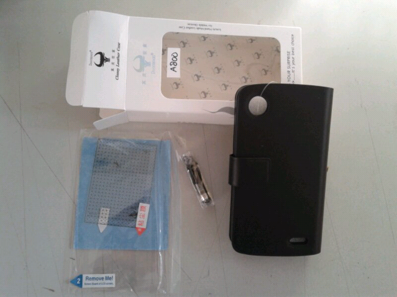 Anti Gores Leather Flip Portfolio Case Acer Iconia A1-811 B1-A71 Asus FonePad ME371MG