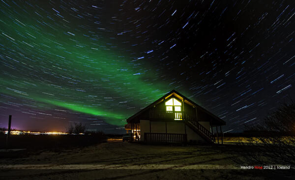 Sharing foto Northern Light dan Landscape artic circle